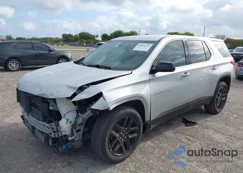 2019 Chevrolet Traverse Ls from USA, damaged, VIN 1GNERFKW2KJ260713